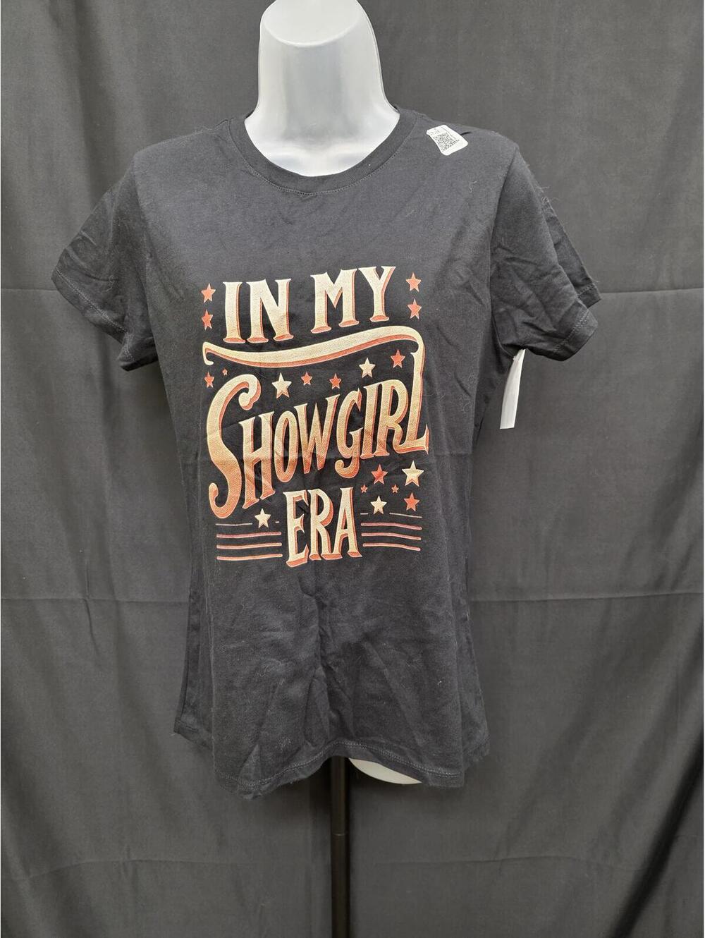 Vintage Showgirl Graphic T‑Shirt Women Tee S